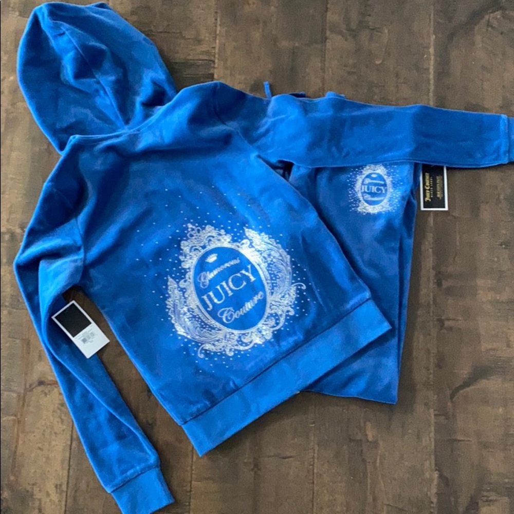 Velour Juice Couture track suit